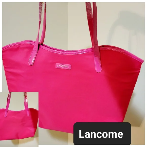 Lancome Bags Lancome Pink Totebag Poshmark